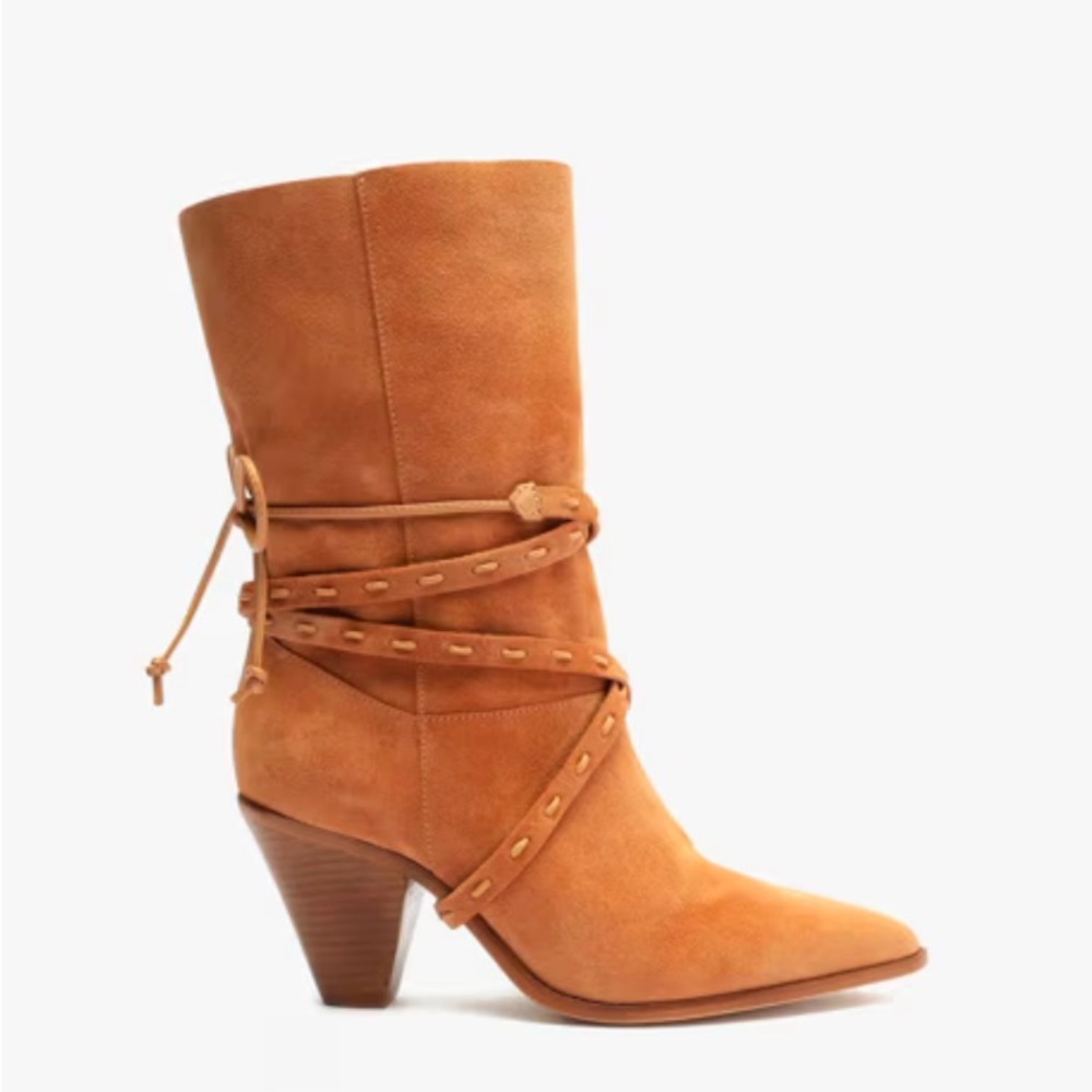 SCHUTZ Portia Suede Bootie